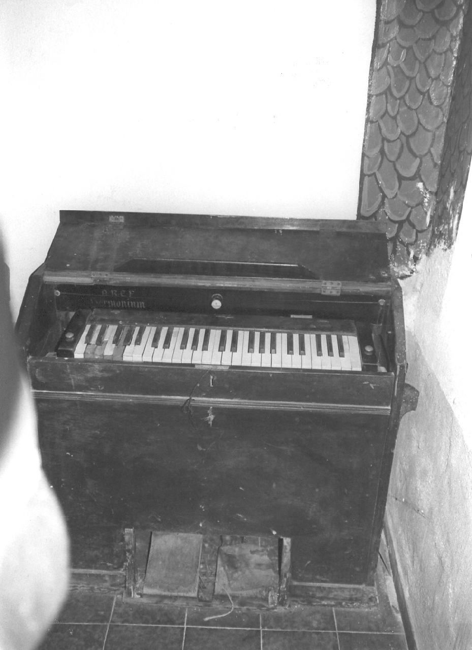 harmonium, opera isolata - bottega Italia meridionale (prima metà sec. XIX)