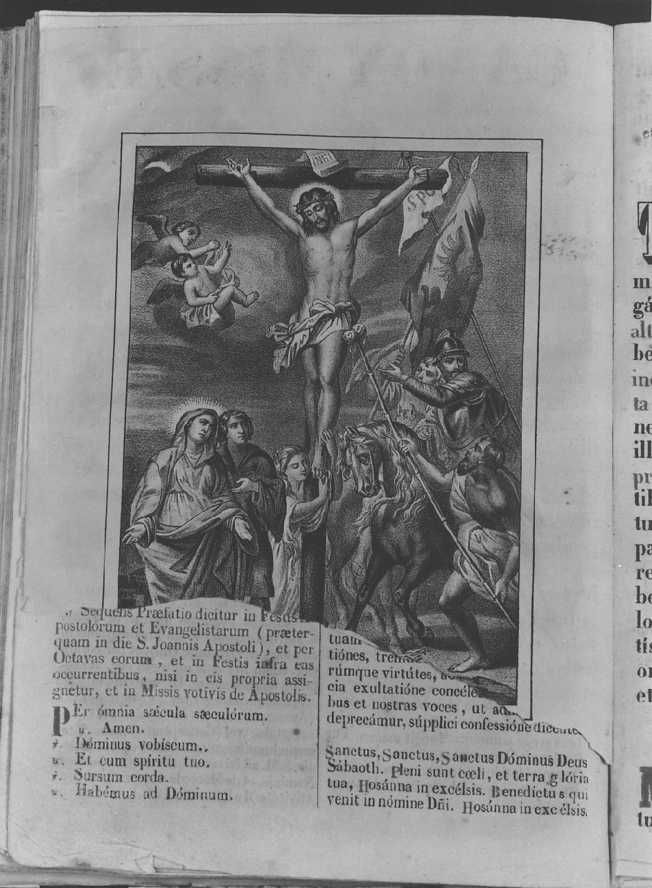crocifissione (stampa, serie) - ambito Italia meridionale (sec. XIX)