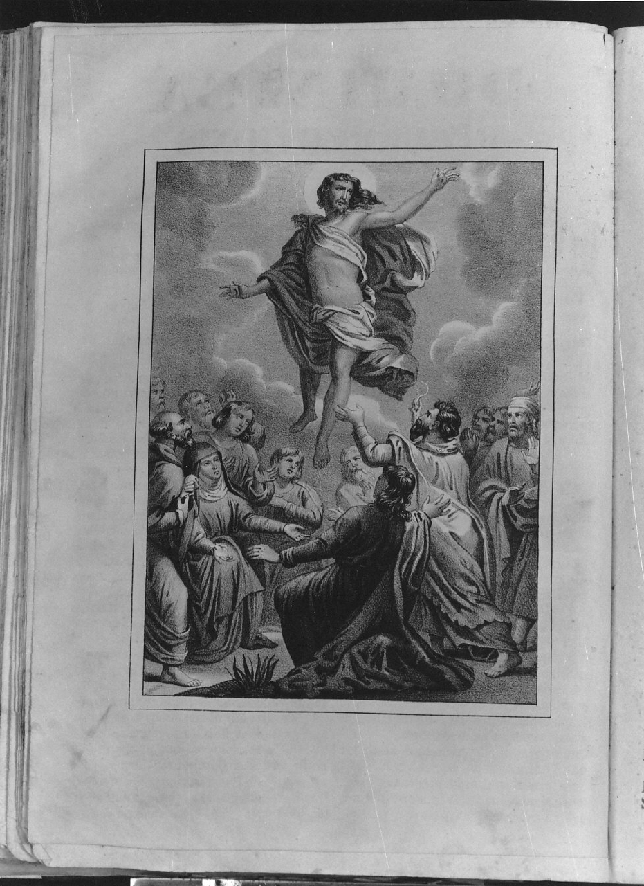 resurrezione di Cristo (stampa, serie) - ambito Italia meridionale (sec. XIX)