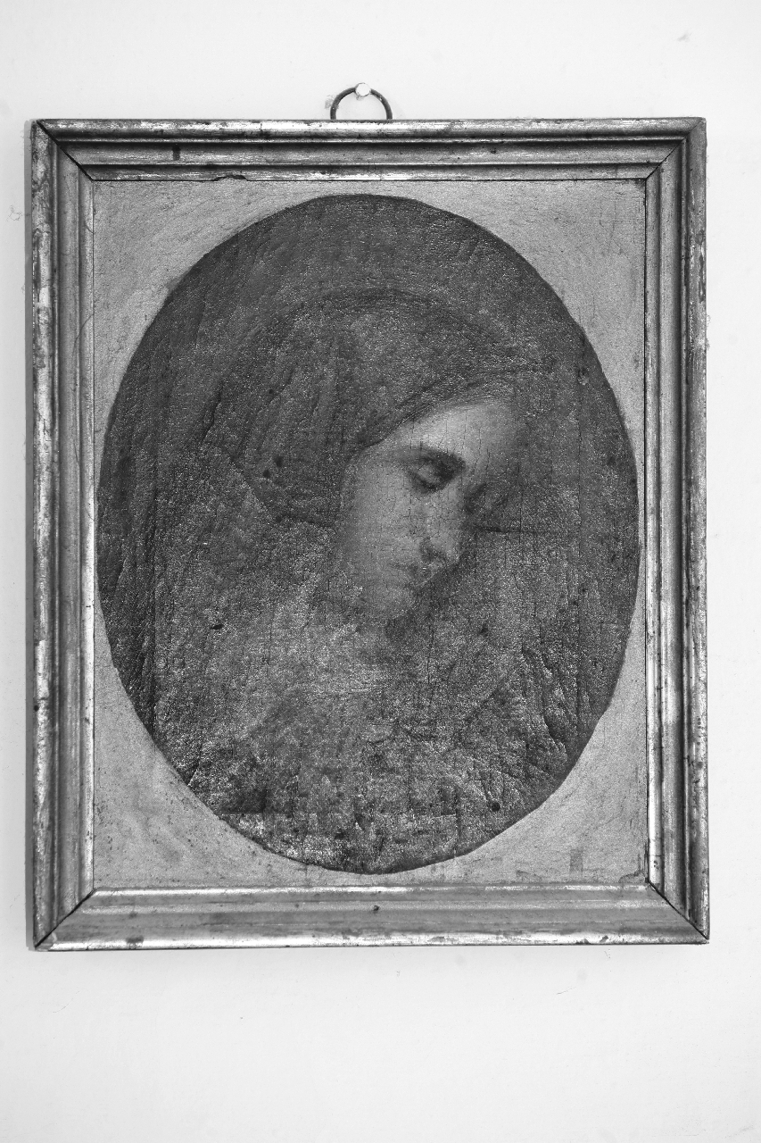 Madonna (dipinto, opera isolata) - ambito calabrese (sec. XIX)