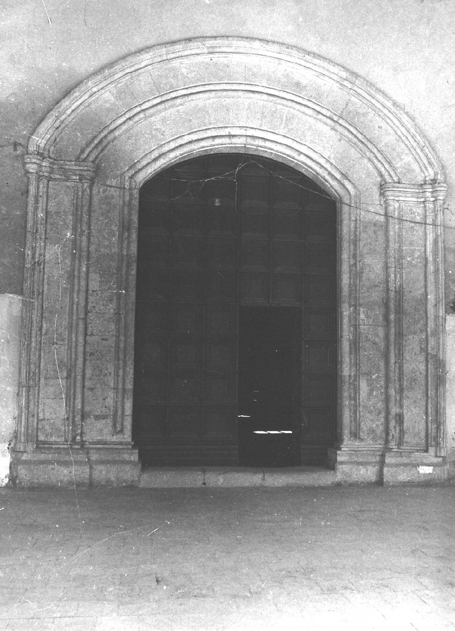 portale, opera isolata - bottega spagnola (sec. XV)
