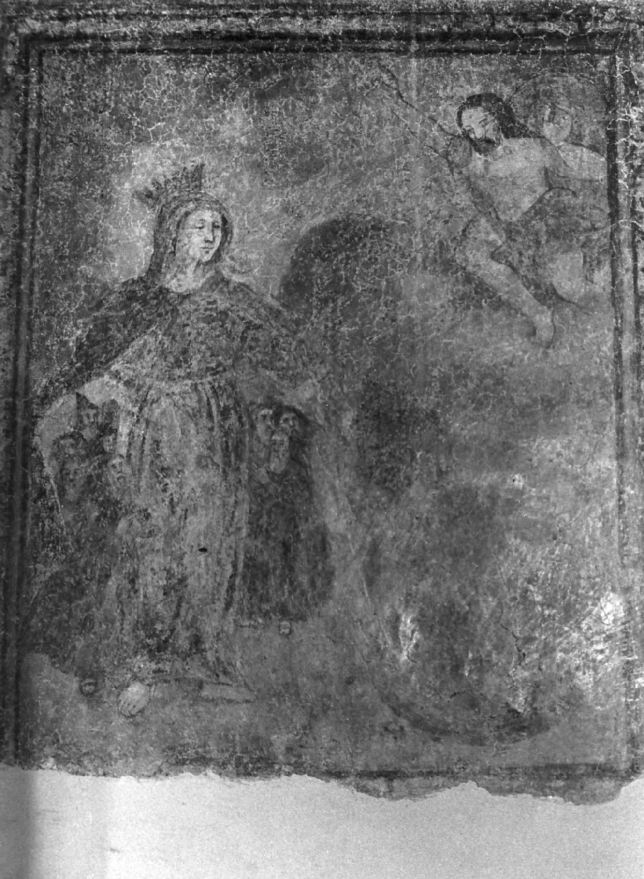 ascensione di Cristo (dipinto, opera isolata) - ambito Italia meridionale (sec. XVII)