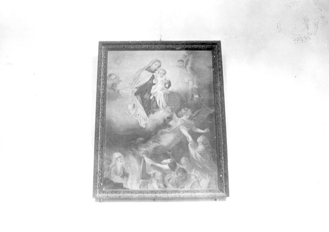 Madonna del Carmelo (dipinto) - ambito Italia meridionale (seconda metà sec. XVIII)