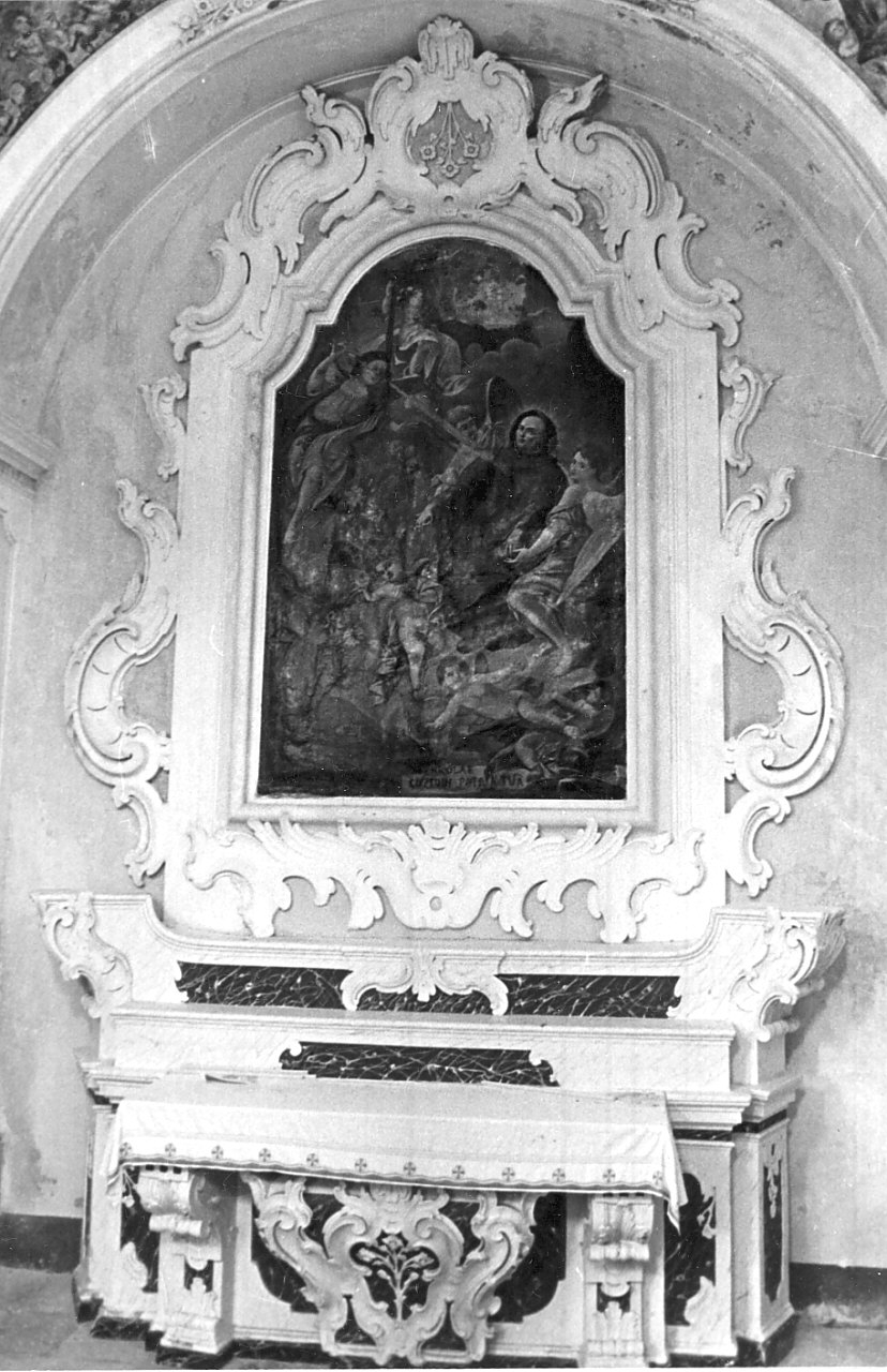 altare, opera isolata - bottega calabrese (fine sec. XVIII)