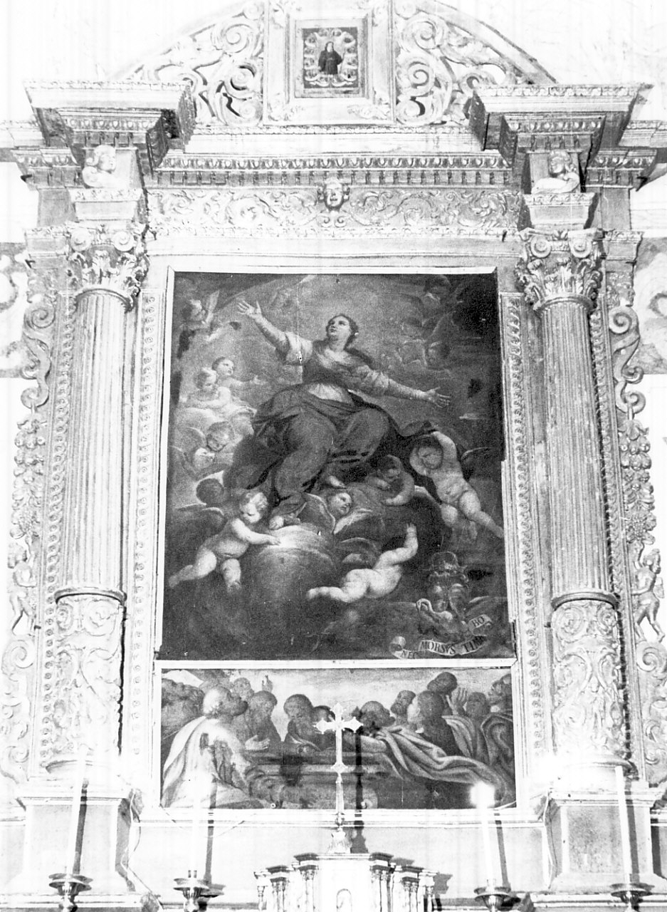 assunzione della Madonna (dipinto, opera isolata) - ambito Italia meridionale (sec. XVIII)