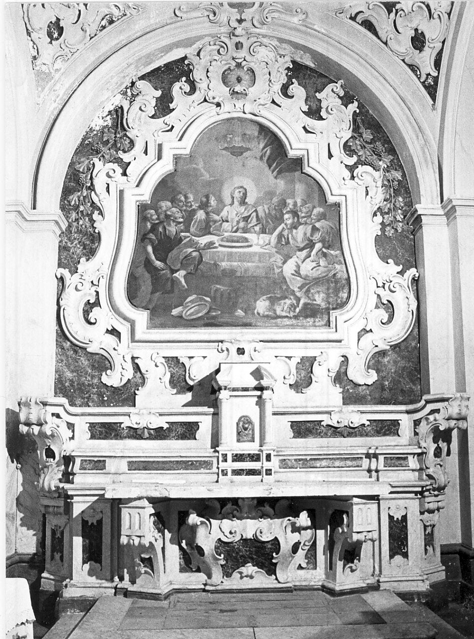 altare, opera isolata - bottega calabrese (ultimo quarto sec. XVIII)