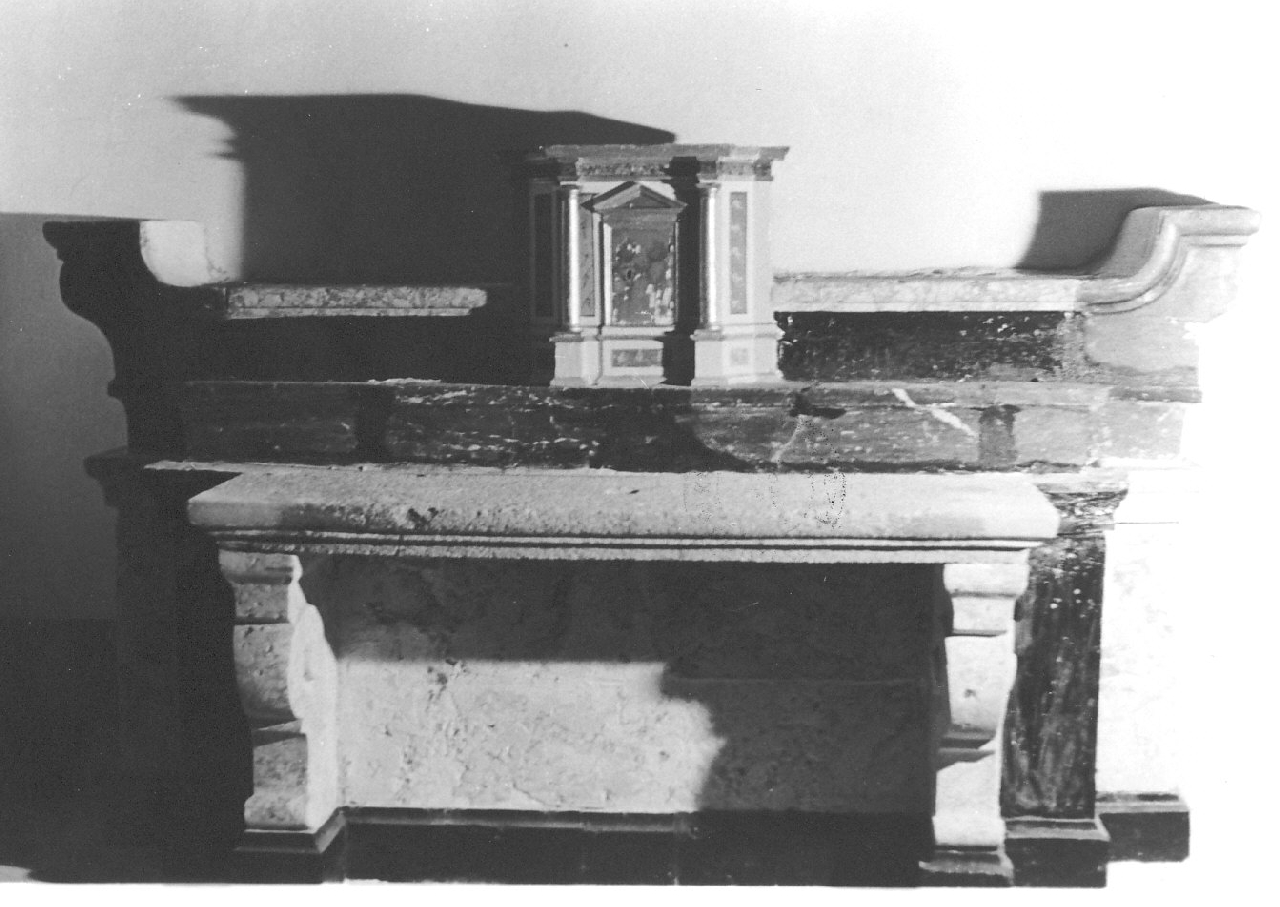 altare, opera isolata - bottega calabrese (sec. XVI)