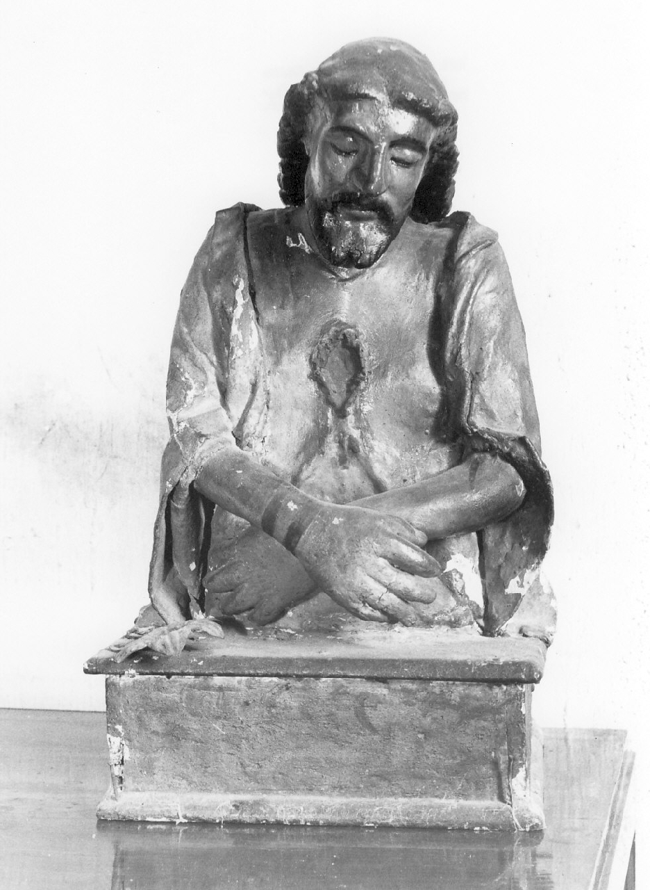 Ecce Homo (busto, opera isolata) - bottega Italia meridionale (inizio sec. XIX)