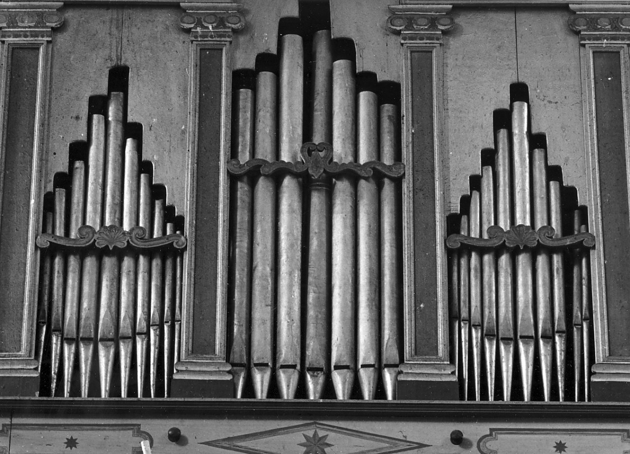 organo, opera isolata - bottega calabrese (sec. XVIII)