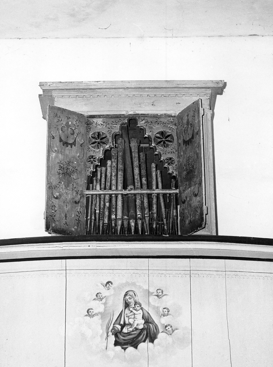 organo, opera isolata - bottega Italia meridionale (sec. XVIII)