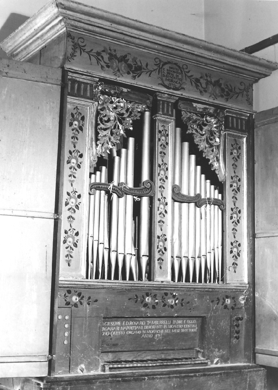 organo, opera isolata di Tamburelli Giuseppe, Tamburelli Rosario (sec. XIX)