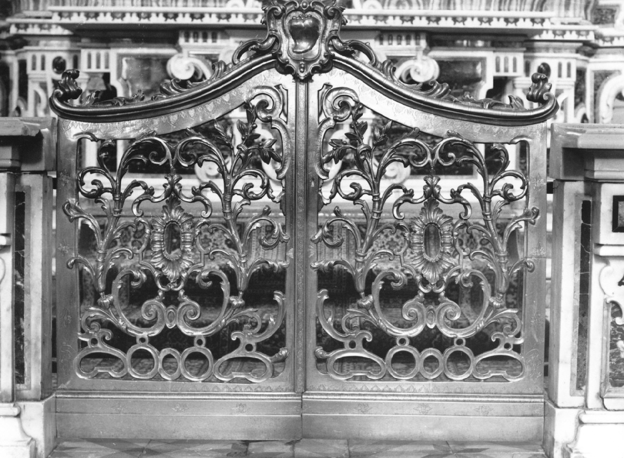 cancello, opera isolata - bottega napoletana (sec. XVIII)