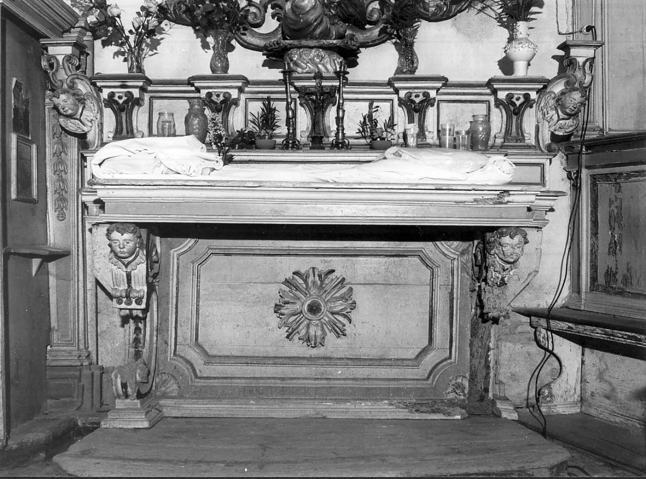 altare, opera isolata - bottega roglianese (seconda metà sec. XVIII)