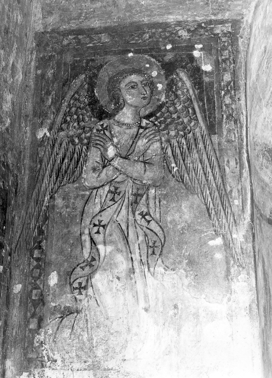 arcangelo Gabriele (dipinto, elemento d'insieme) - ambito Italia meridionale (fine/inizio secc. XV/ XVI)