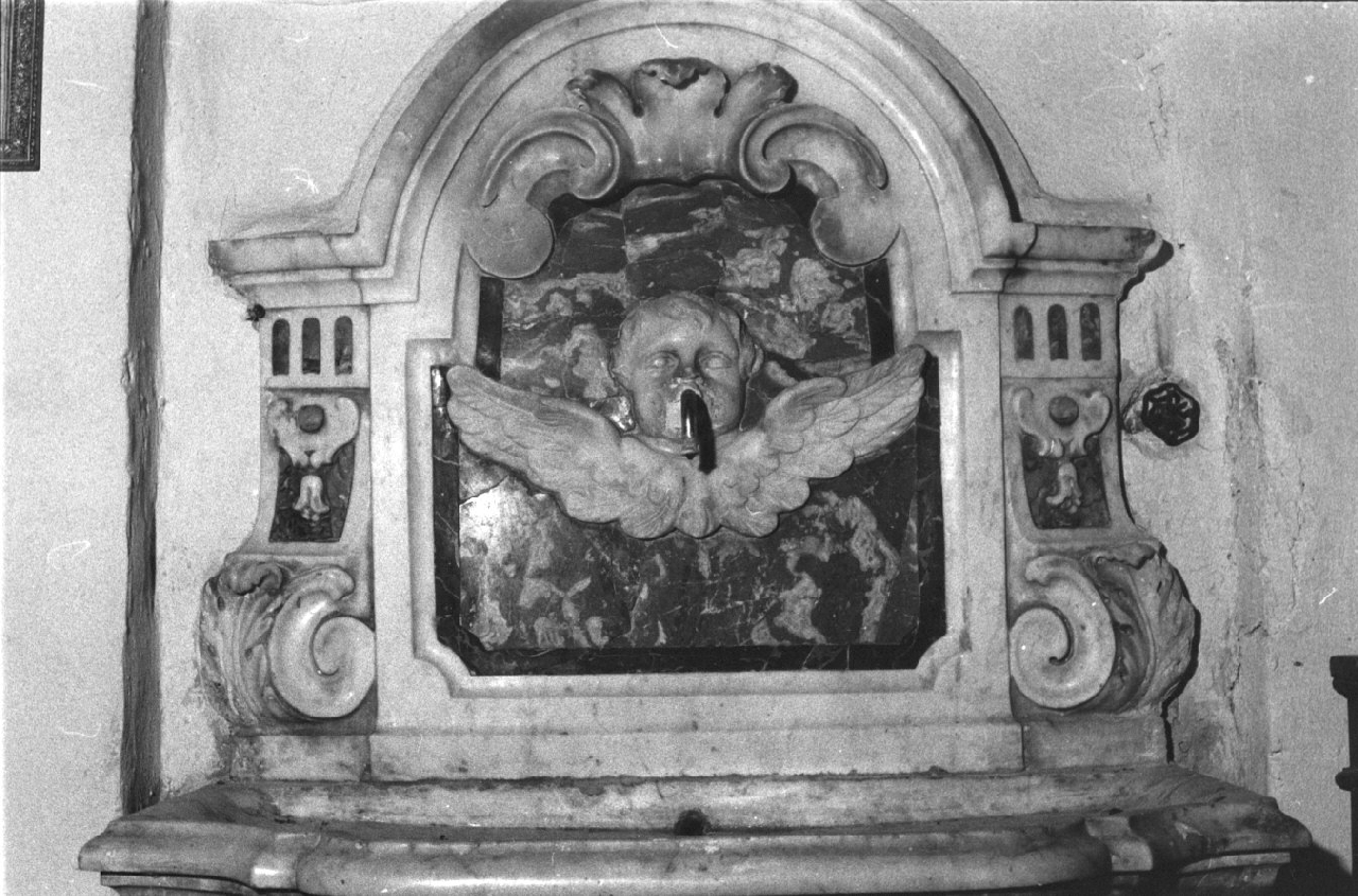 mostra di fontana, opera isolata - bottega calabrese (sec. XVIII)