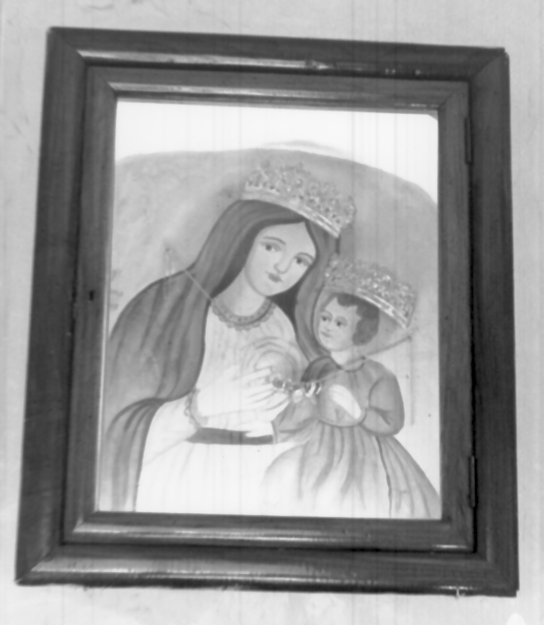 Madonna del Rinfresco, Madonna del Latte (dipinto, opera isolata) di Vuono Luigi (sec. XIX)