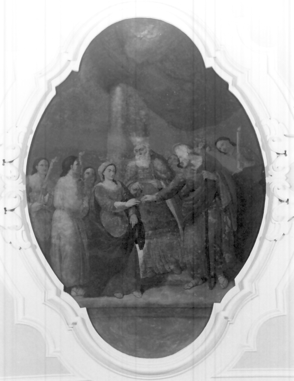Sposalizio di Maria Vergine (dipinto) - ambito Italia meridionale (seconda metà sec. XIX)