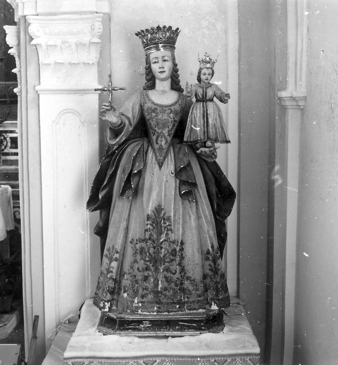 Madonna con Bambino (statua) - bottega calabrese (sec. XVIII)