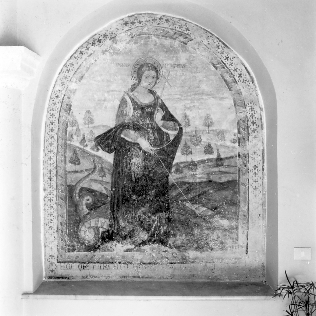 Santa Margherita d'Antiochia (dipinto) - ambito Italia meridionale (sec. XVI)