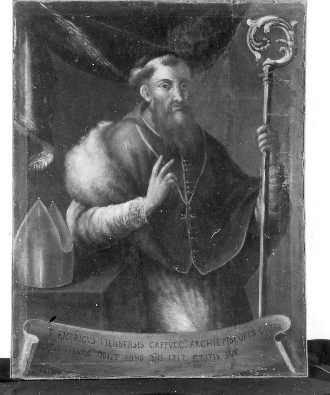 Emerico di Vienna, padre cappuccino (dipinto) - ambito calabrese (fine sec. XVIII)