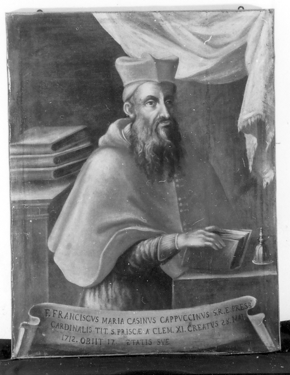 Francesco M. Casino, padre cappuccino (dipinto) - ambito calabrese (fine sec. XVIII)