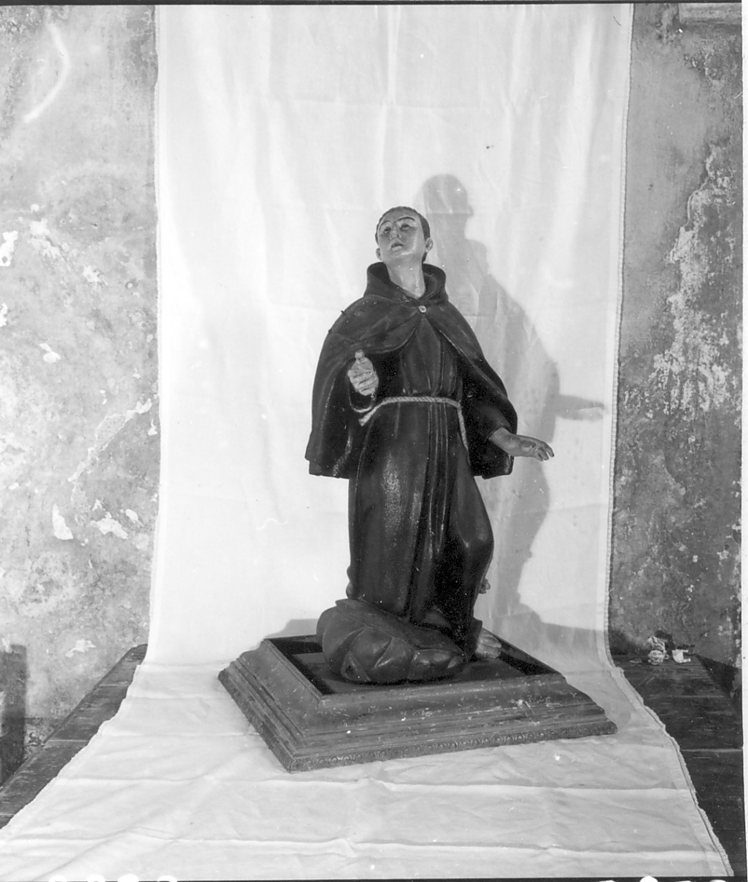 San Pasquale Baylon (statua) - bottega calabrese (sec. XVIII)