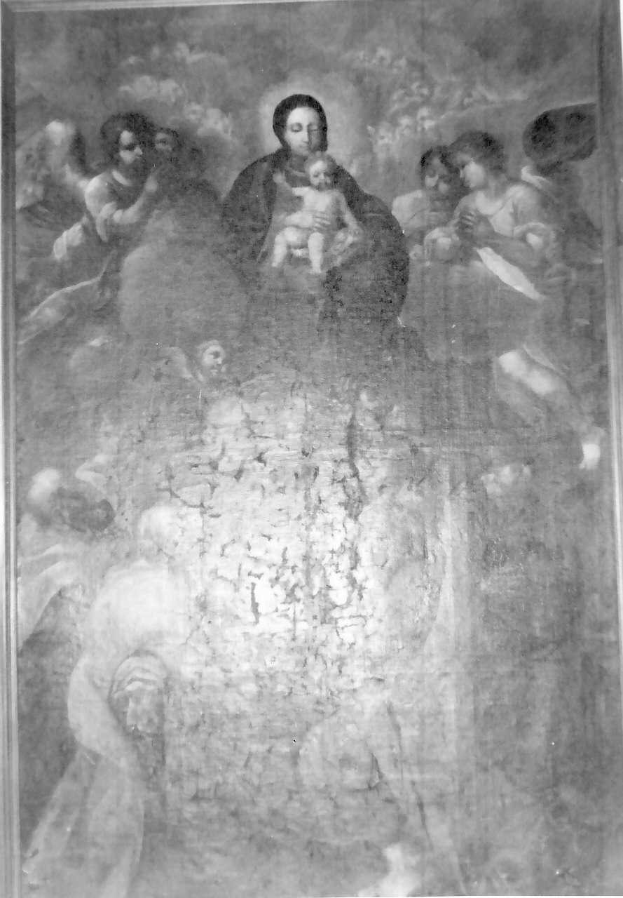 Madonna con Bambino e Santi (dipinto, opera isolata) - ambito Italia meridionale (fine sec. XVII)