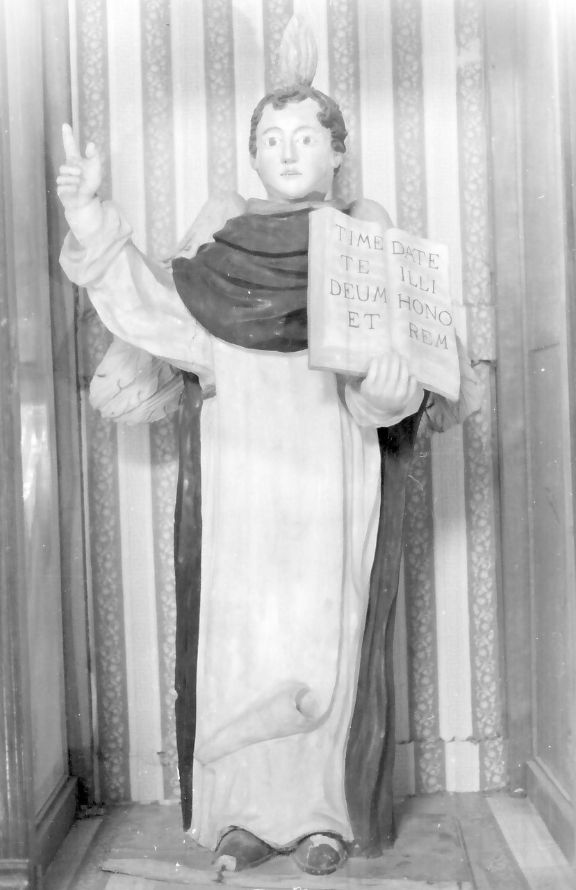 San Vincenzo Ferrer (statua) - bottega calabrese (seconda metà sec. XIX)
