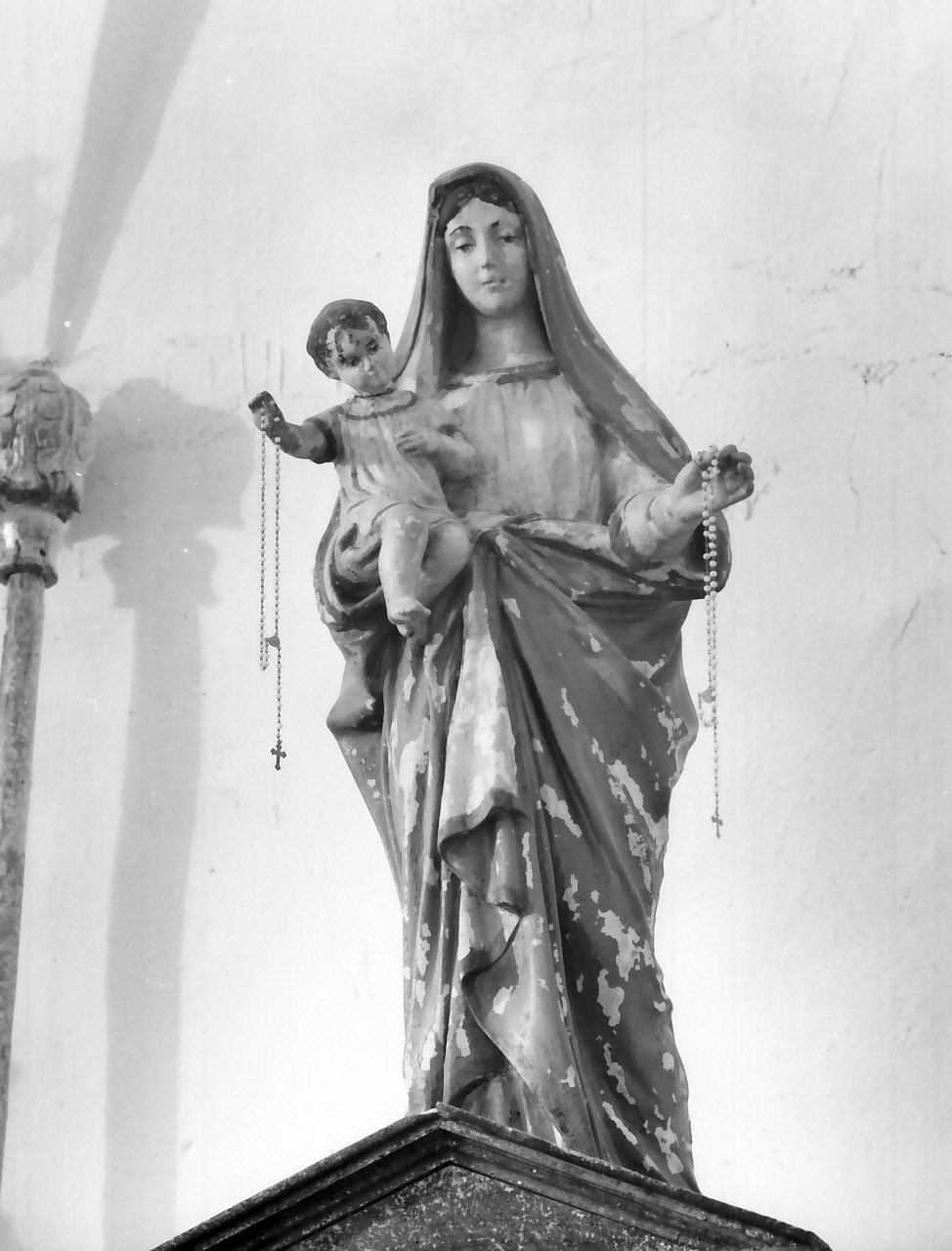 Madonna con Bambino (statua) - bottega calabrese (sec. XIX)