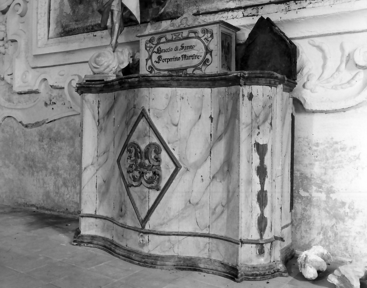 altare - bottega calabrese (fine sec. XVIII)