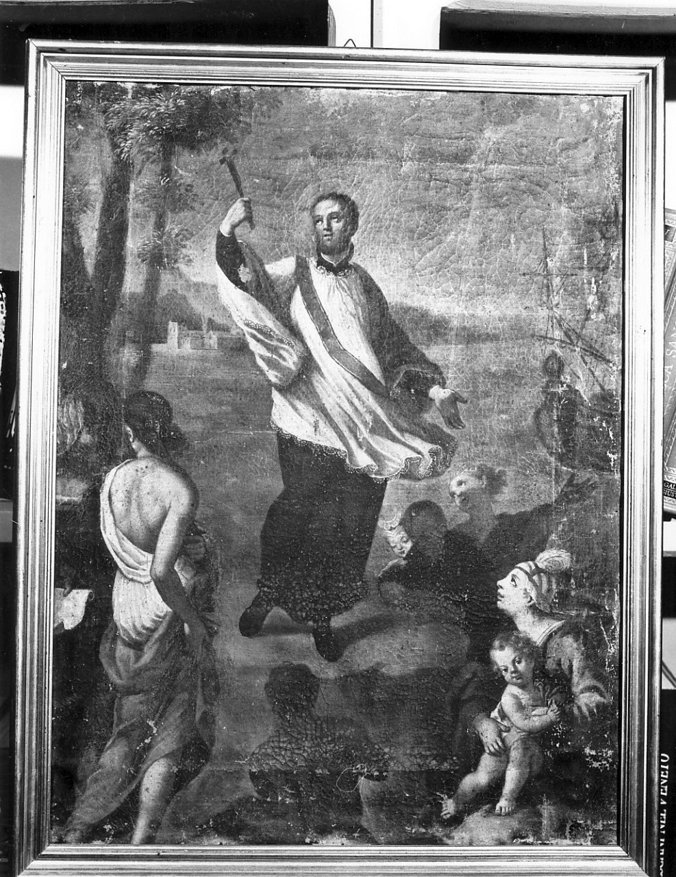 San Francesco Saverio predica agli infedeli, San Francesco Saverio (dipinto) - ambito Italia meridionale (sec. XVIII)