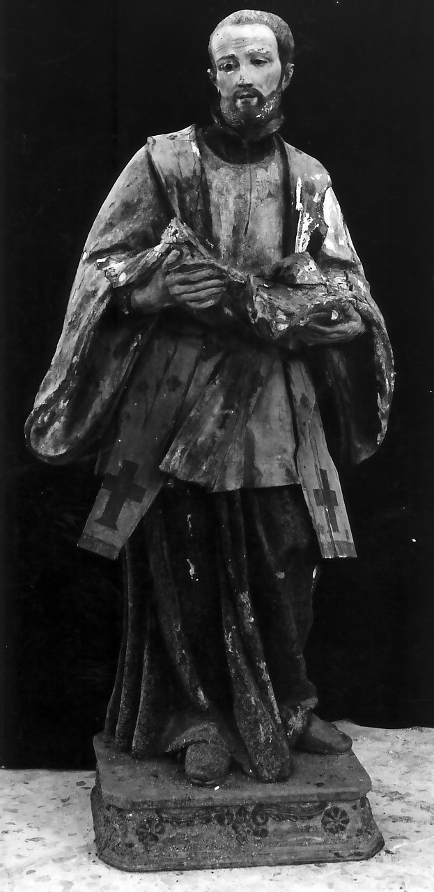 San Gaetano (statua, opera isolata) - bottega Italia meridionale (sec. XVIII)