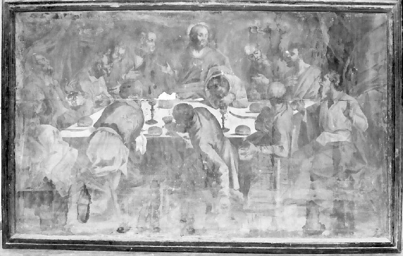 ultima cena (dipinto, opera isolata) - ambito Italia meridionale (sec. XVIII)