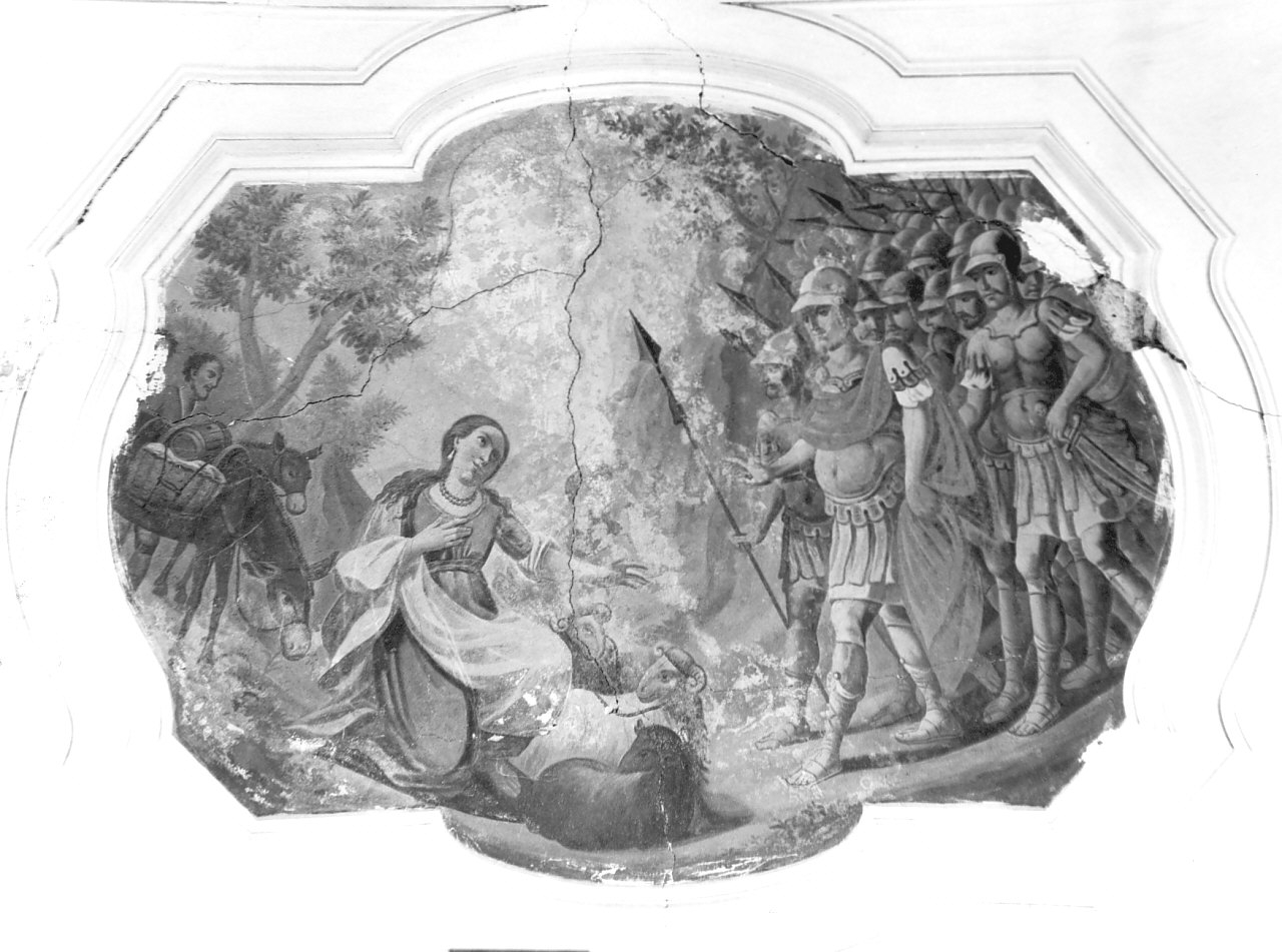 Santa martire (dipinto) - ambito calabrese (sec. XIX)