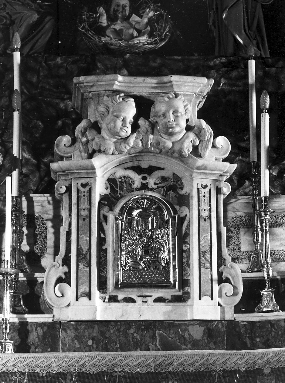tabernacolo - bottega Italia meridionale (sec. XVII)