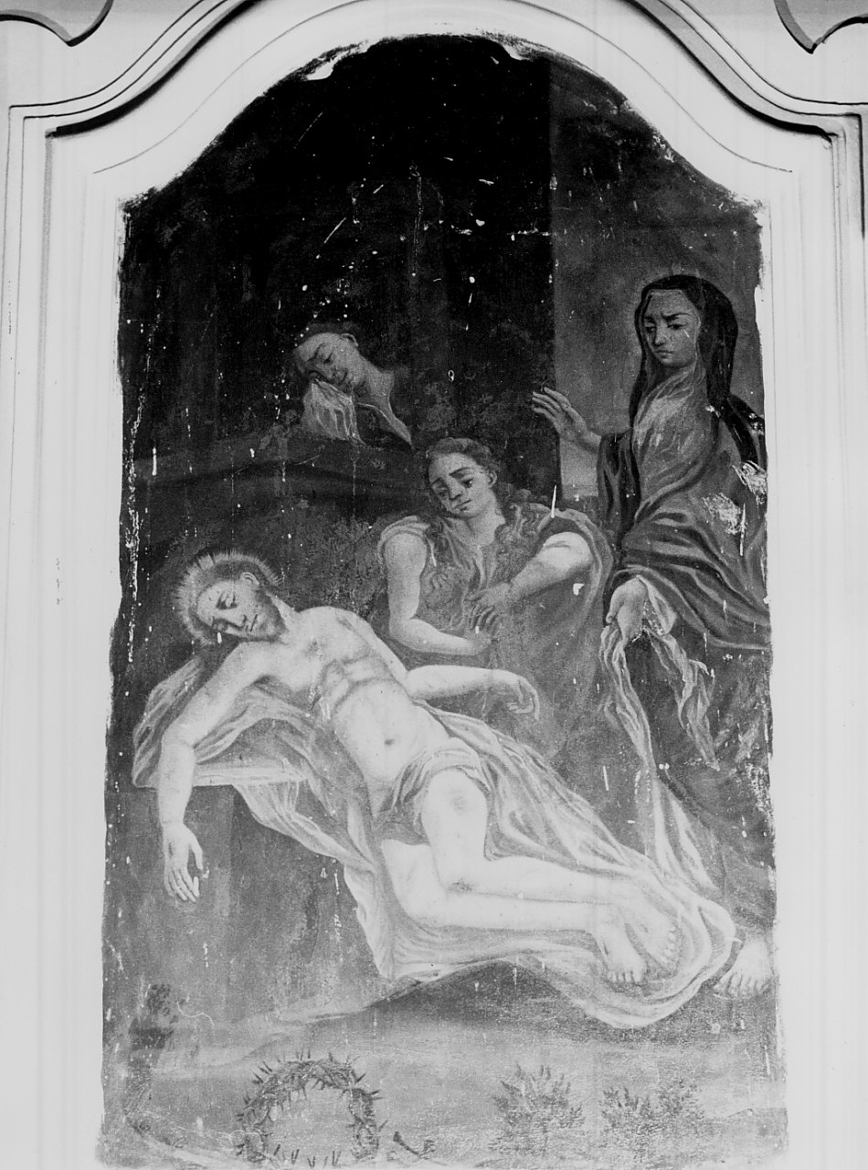 compianto sul Cristo morto (dipinto) - ambito Italia meridionale (sec. XVII)