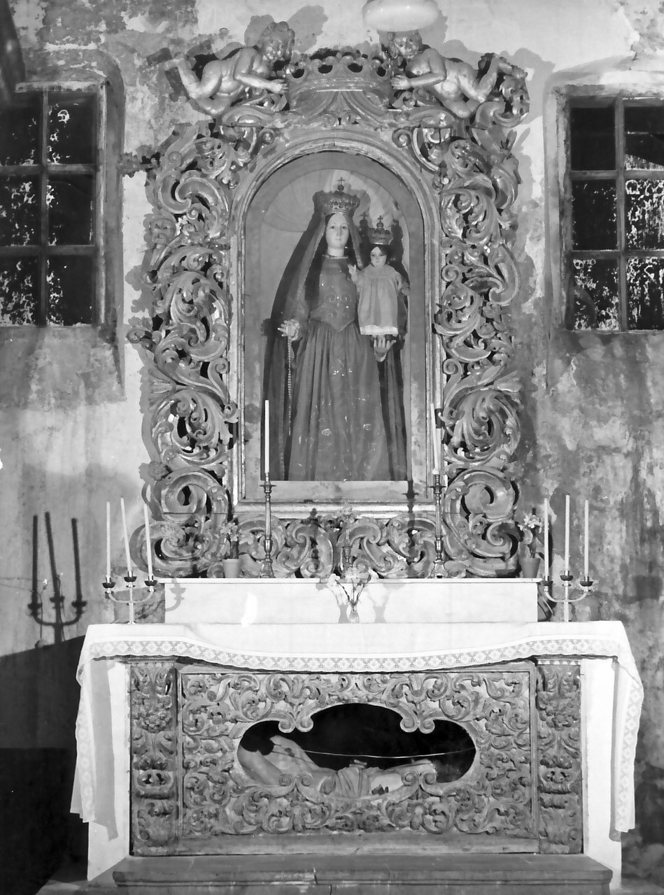 altare, opera isolata - bottega Italia meridionale (fine/inizio secc. XVII/ XVIII)