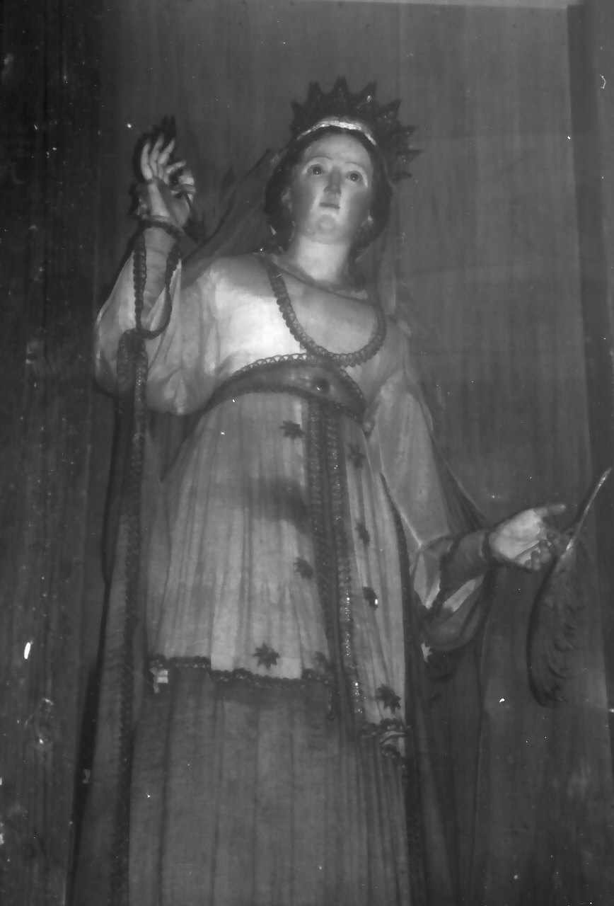 Santa Filomena (statua, opera isolata) - bottega Italia meridionale (seconda metà sec. XVIII)