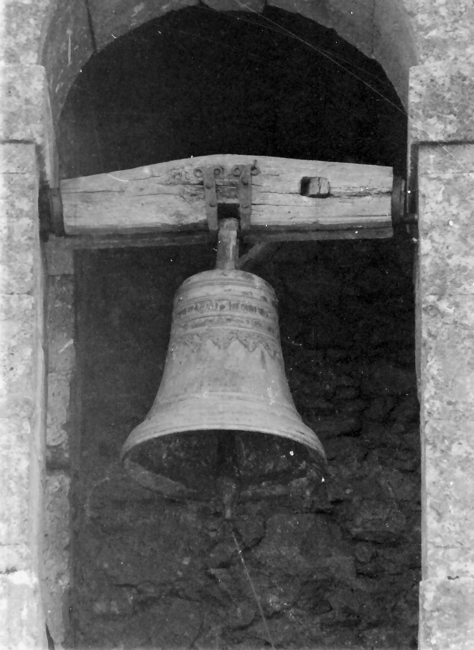 campana da chiesa, opera isolata - bottega calabrese (sec. XIX)