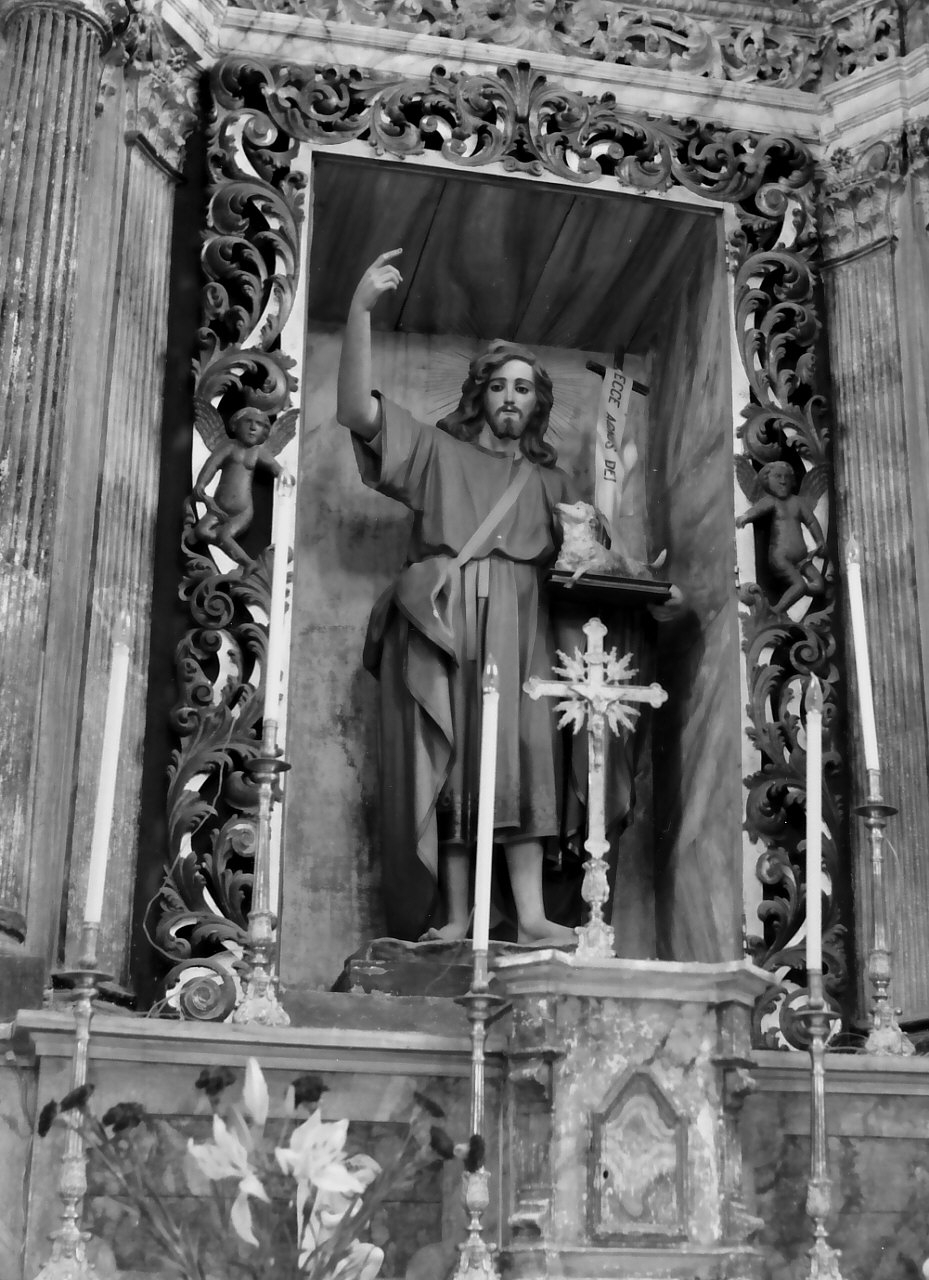 San Giovanni Battista (statua, opera isolata) - bottega Italia meridionale (fine/inizio secc. XIX/ XX)