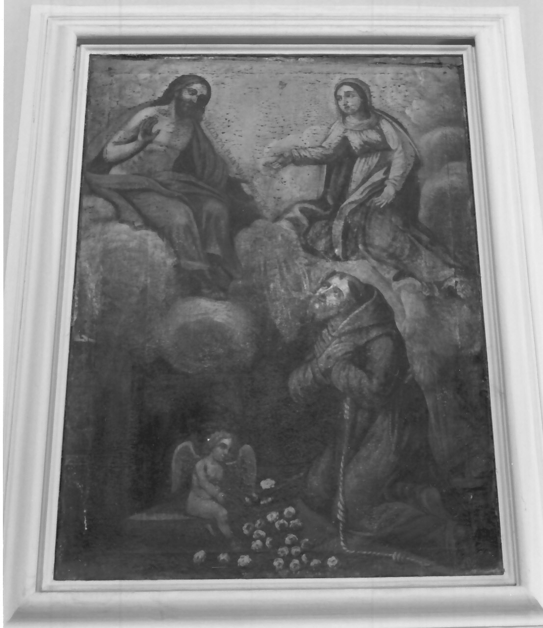 San Francesco d'Assisi (dipinto, opera isolata) - ambito calabrese (metà sec. XIX)