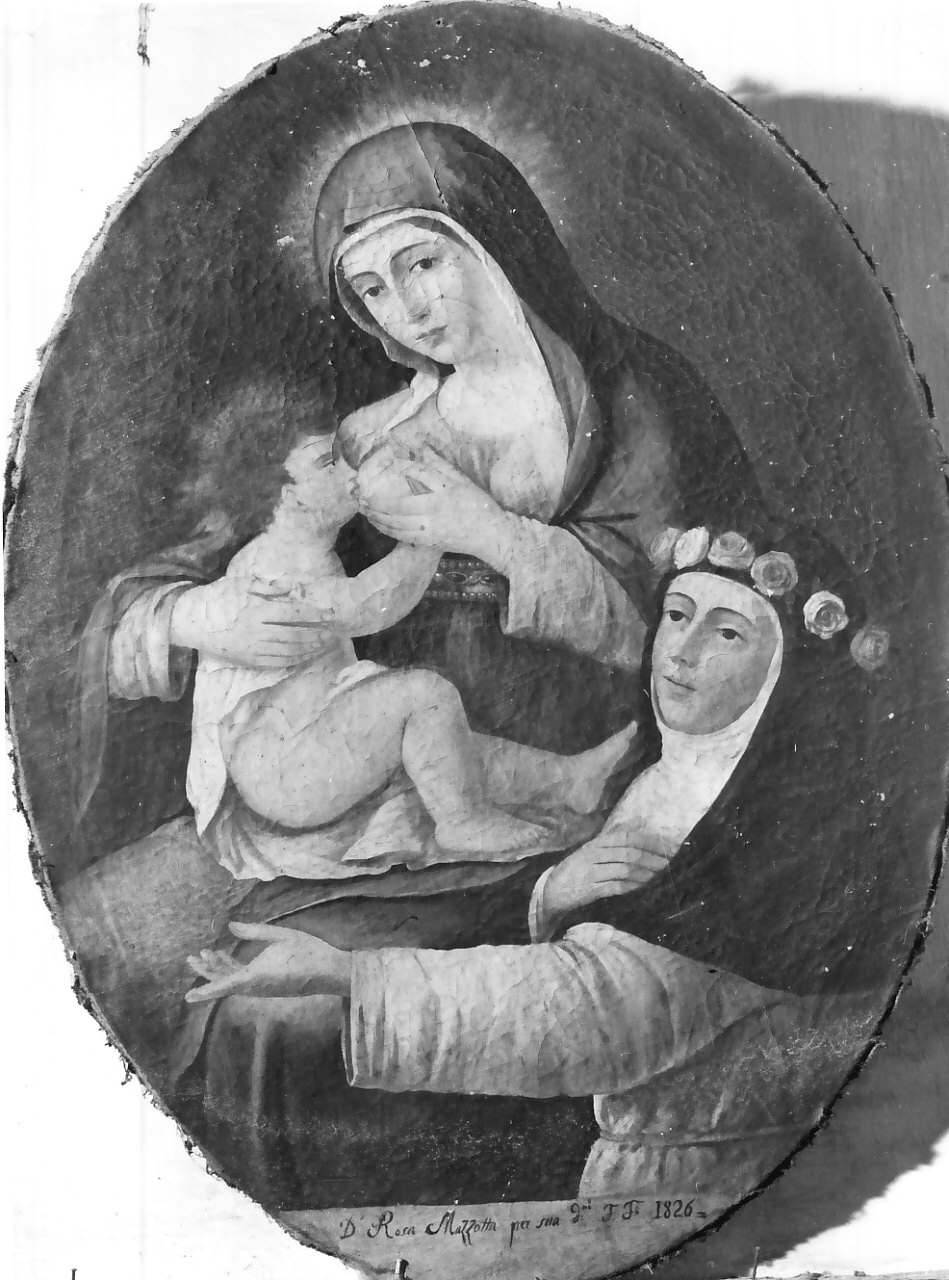 Madonna del Latte (dipinto) - ambito Italia meridionale (sec. XIX)