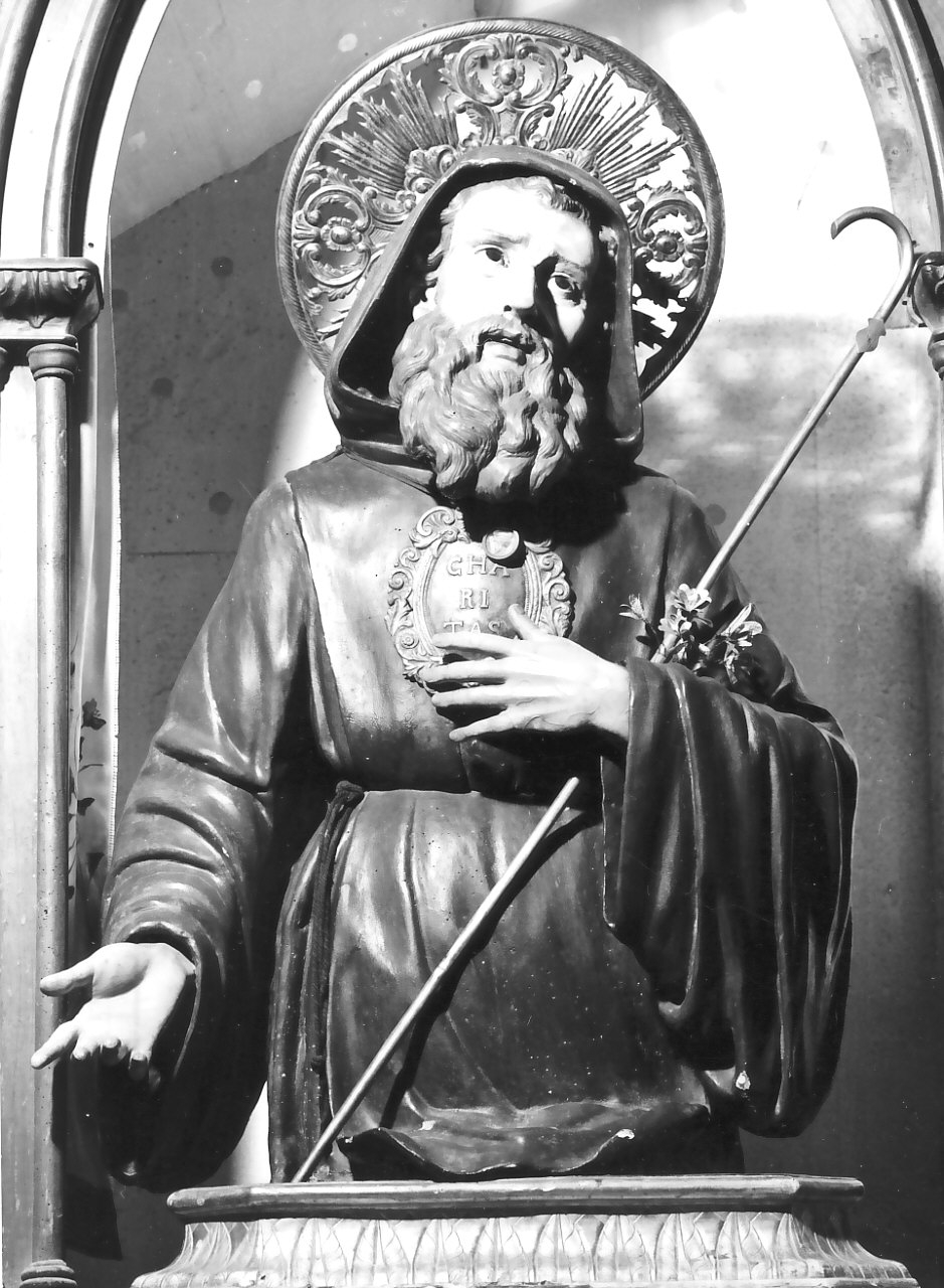 San Francesco di Paola (statua) - bottega Italia meridionale (sec. XIX)
