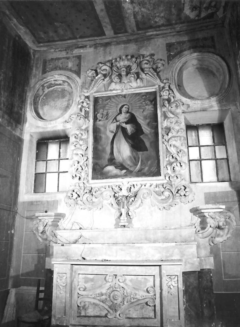 altare, opera isolata - bottega Italia meridionale (seconda metà sec. XVII)