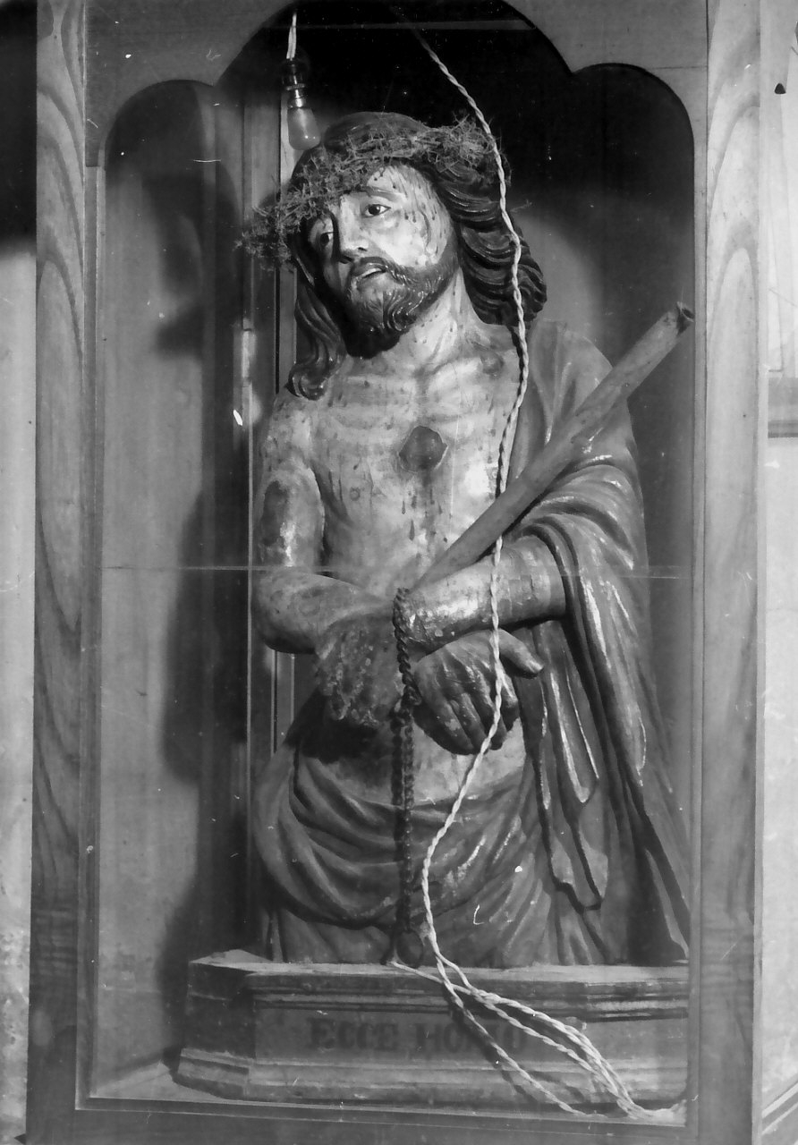 Ecce Homo (statua, opera isolata) - bottega Italia meridionale (seconda metà sec. XVIII)