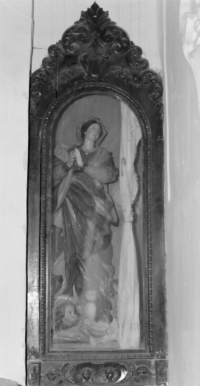 Immacolata Concezione (statua, opera isolata) - bottega napoletana (sec. XVIII)
