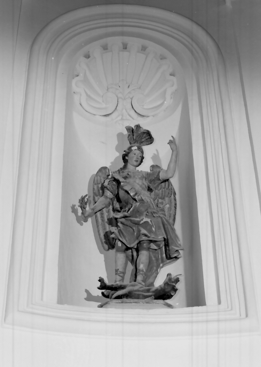 San Michele Arcangelo (statua, opera isolata) - ambito Italia meridionale (seconda metà sec. XIX)
