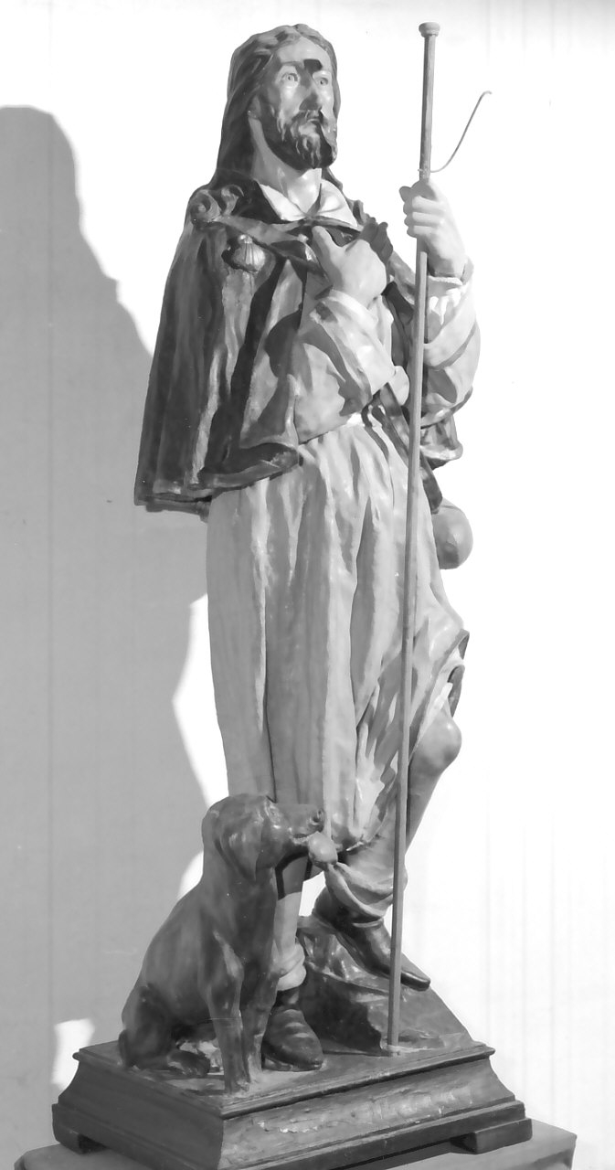 San Rocco (statua, opera isolata) - bottega Italia meridionale (primo quarto sec. XX)