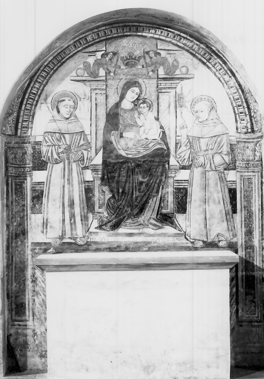 Madonna con Bambino e Santi (dipinto, opera isolata) - ambito calabrese (sec. XVI)