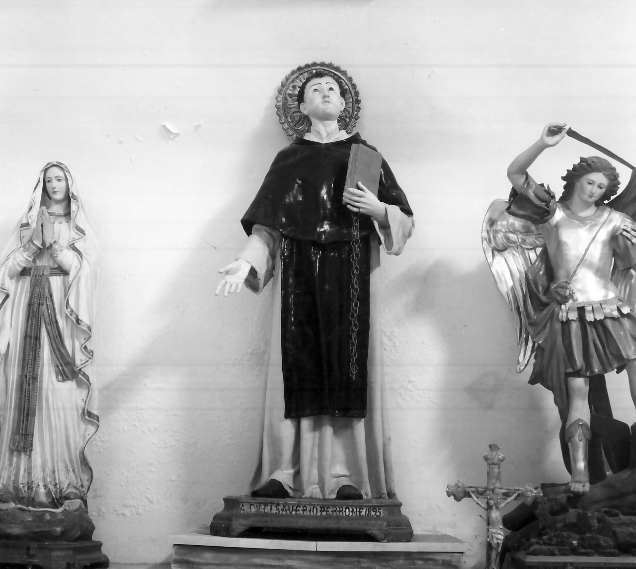 San Leonardo (statua, opera isolata) - bottega calabrese (sec. XIX)